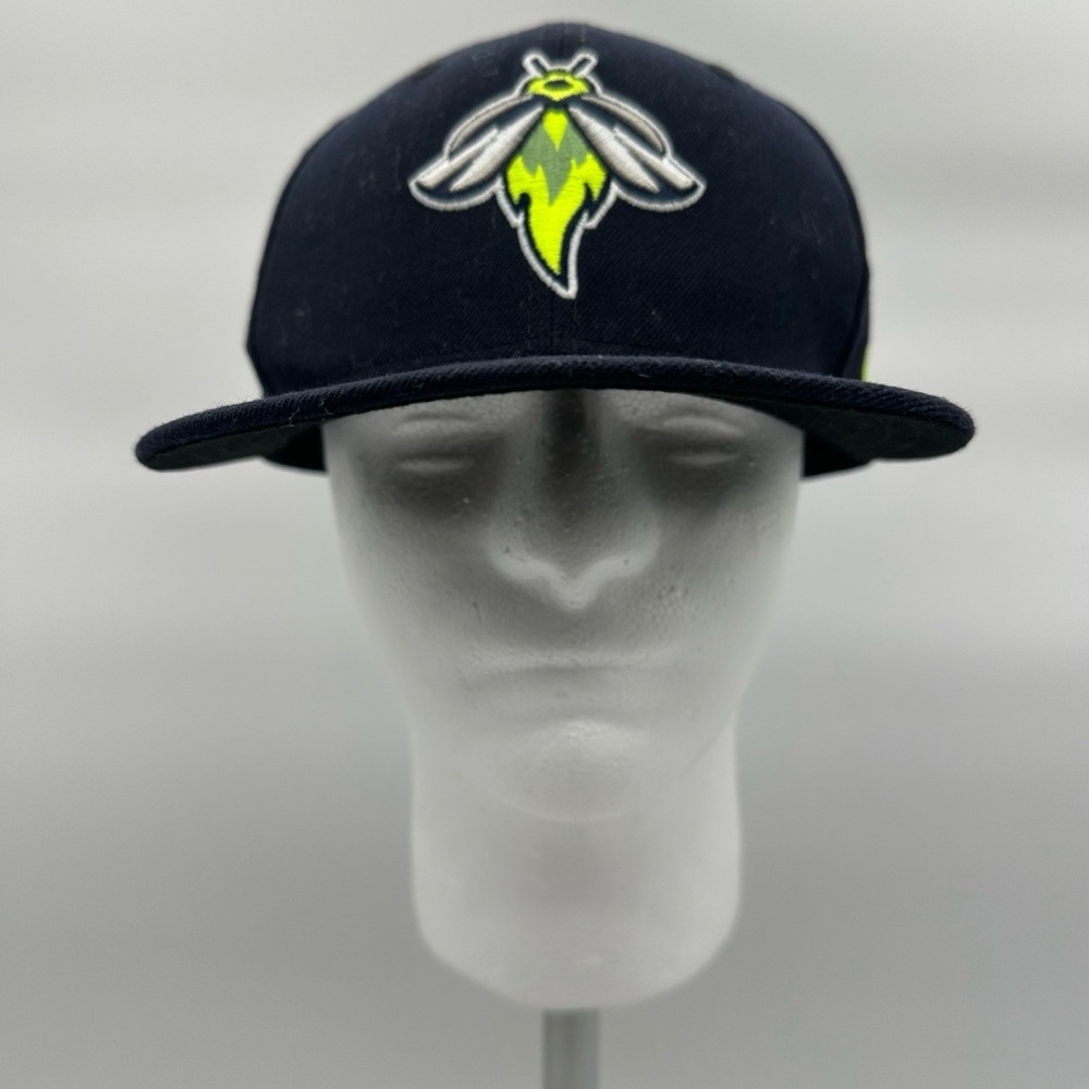 New Era Hat 59FIFTY 7 3/8 Columbia Fireflies MILB Baseball Fitted Cap